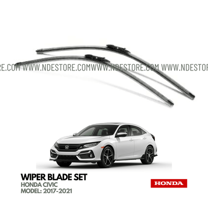 WIPER BLADE SET HONDA GENUINE PART FOR HONDA CIVIC (2016-2021) - ndestore.com