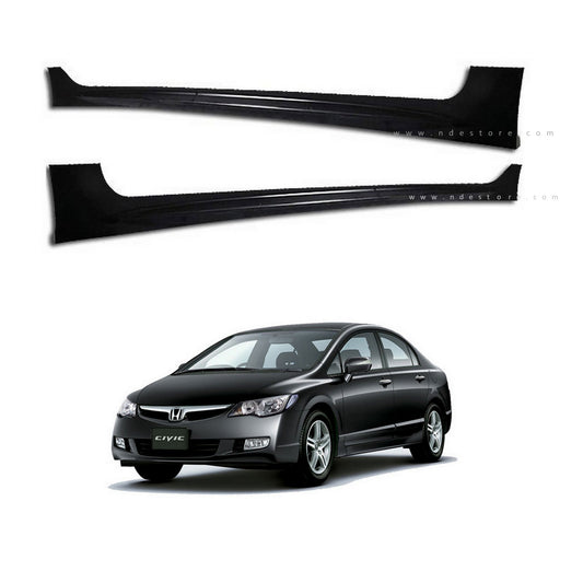 SIDE SKIRT, LOWER DOOR PANNEL BODY KIT ACCESSORIES FOR HONDA CIVIC (2006-2012)