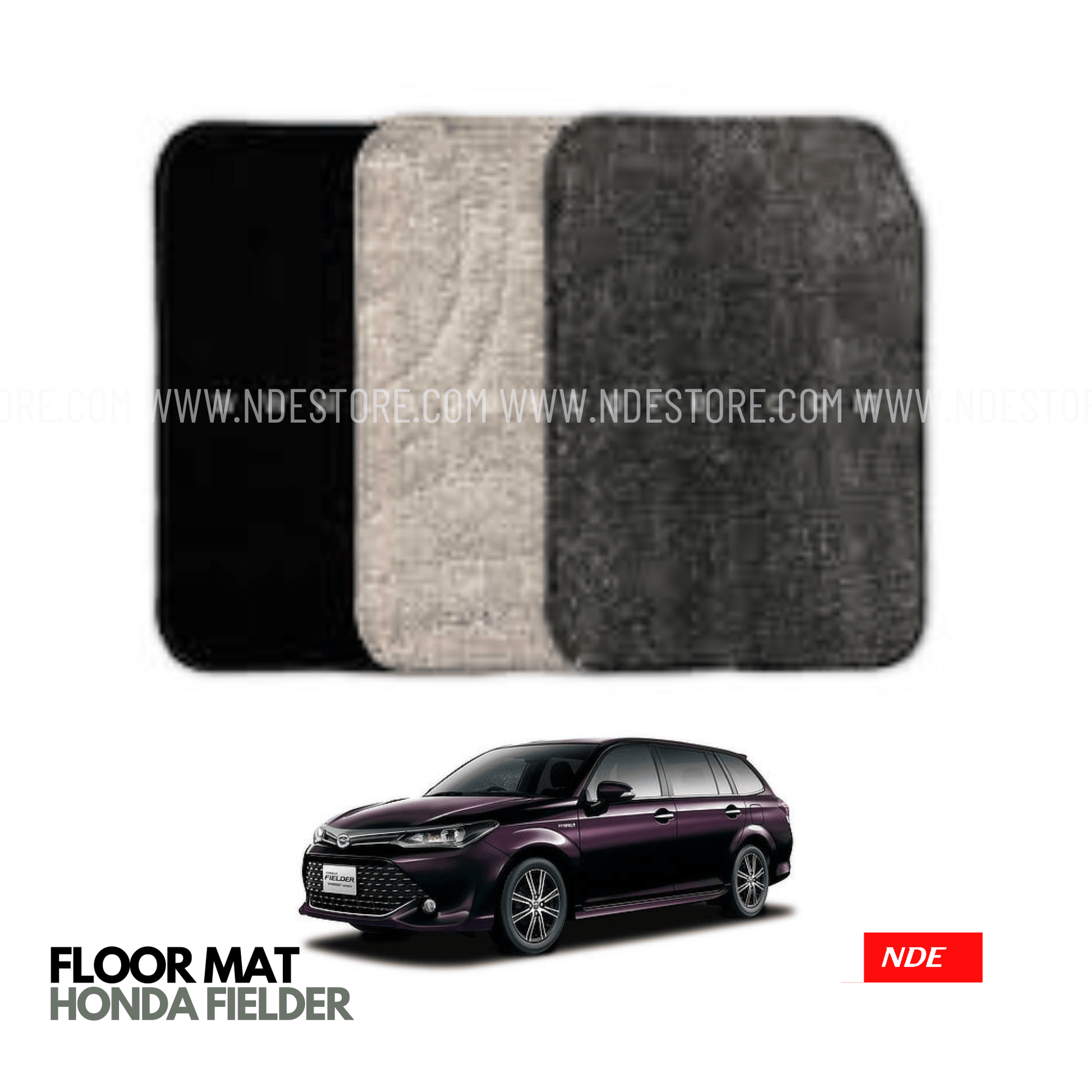 FLOOR MATS PREMIUM QUALITY FOR TOYOTA FIELDER - ndestore.com