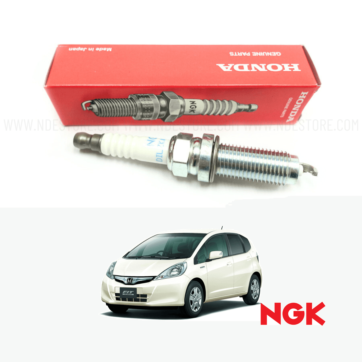 SPARK PLUG NGK LASER IRIDIUM FOR HONDA FIT GP1 (HYBRID)