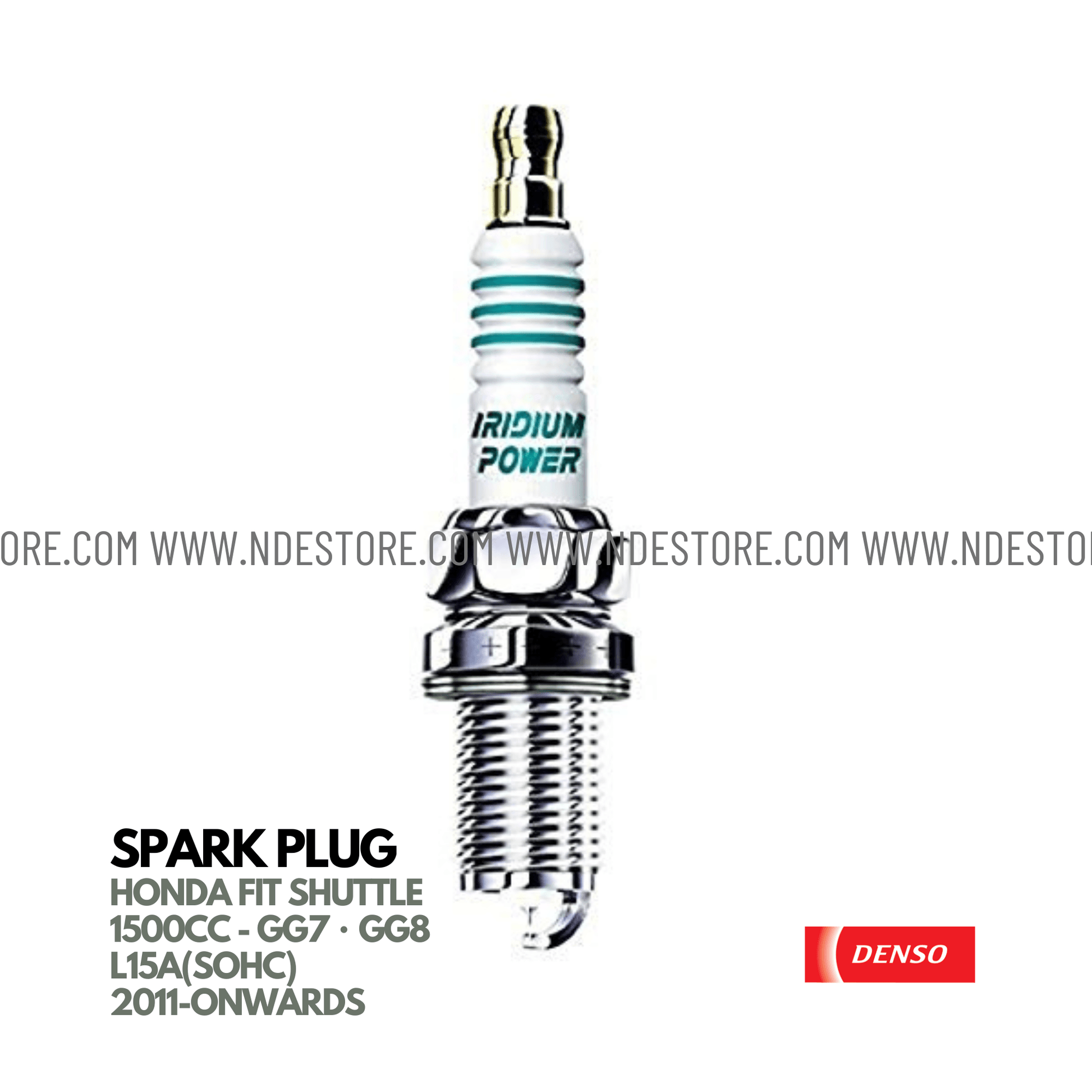 SPARK PLUG DENSO IRIDIUM FOR HONDA FIT SHUTTLE - ndestore.com