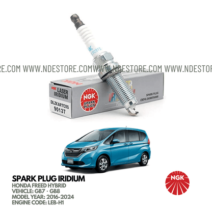 SPARK PLUG LASER IRIDIUM NGK FOR HONDA FREED HYBRID (2016-2024) - ndestore.com