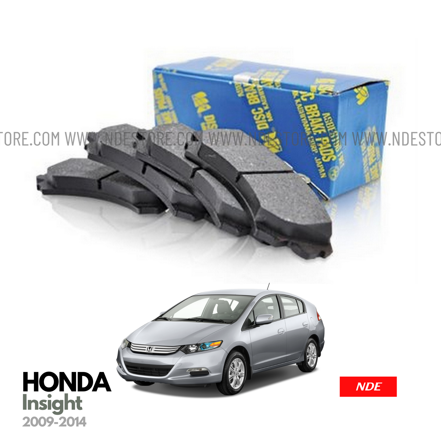 BRAKE DISC PAD FRONT FOR HONDA INSIGHT - MK JAPAN - ndestore.com