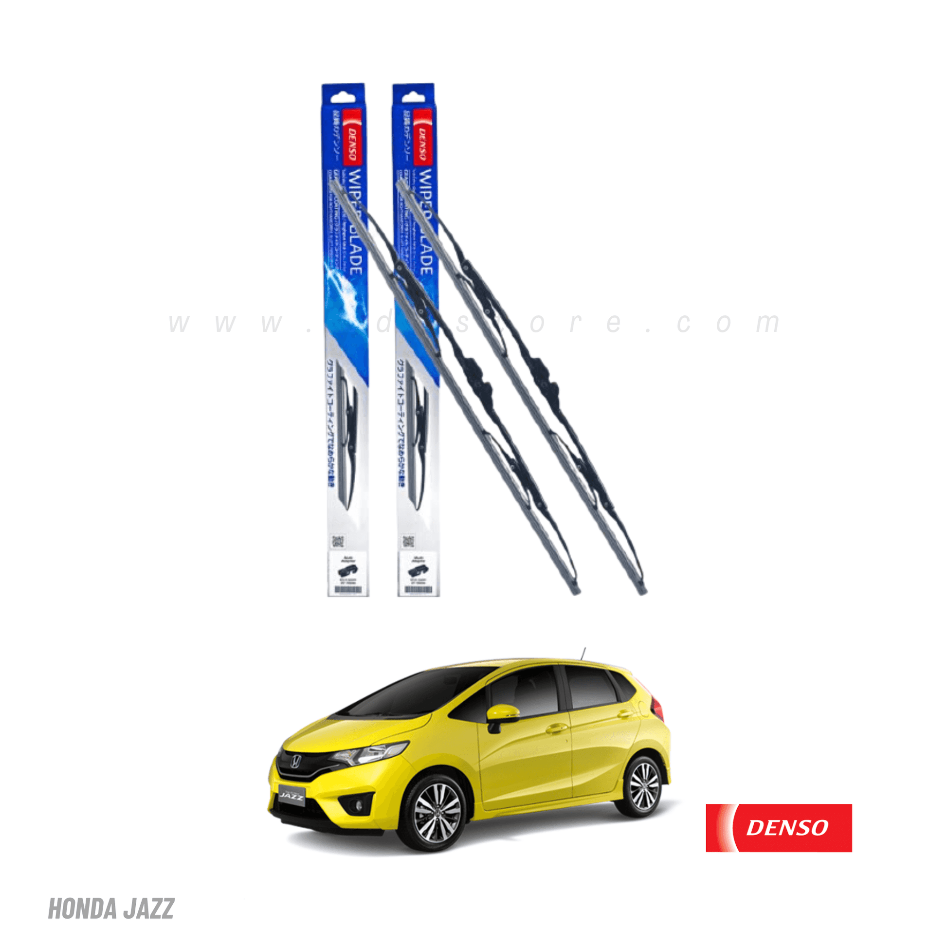 WIPER BLADE DENSO STANDARD TYPE FOR HONDA JAZZ - ndestore.com