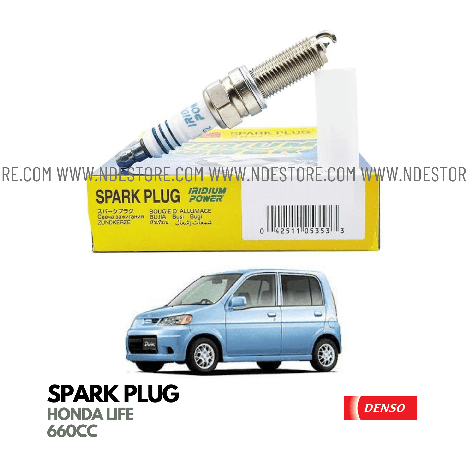 SPARK PLUG DENSO IRIDIUM POWER FOR HONDA LIFE - ndestore.com