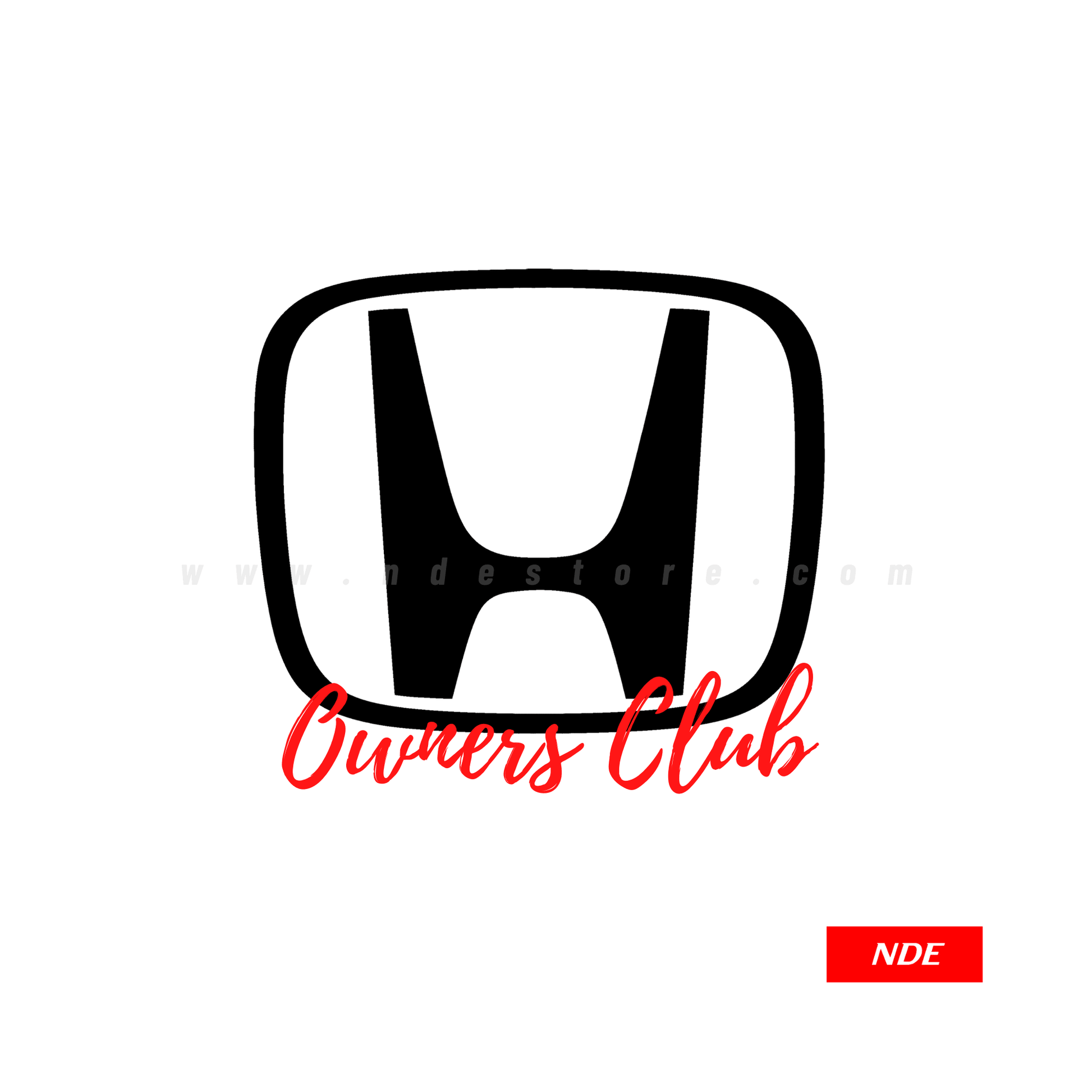 STICKER HONDA OWNER CLUB - ndestore.com