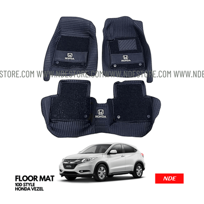 FLOOR MAT 10D FOR HONDA VEZEL - ndestore.com