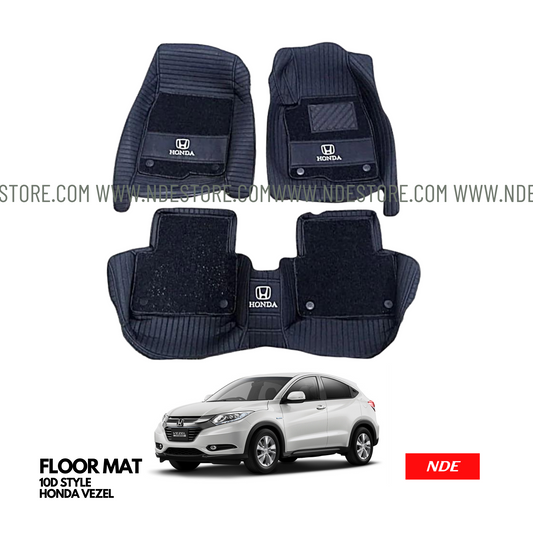 FLOOR MAT 10D FOR HONDA VEZEL