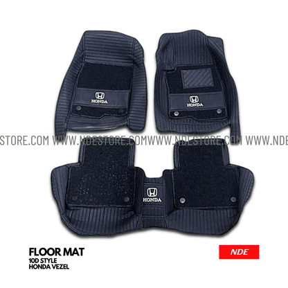 FLOOR MAT 10D FOR HONDA VEZEL - ndestore.com