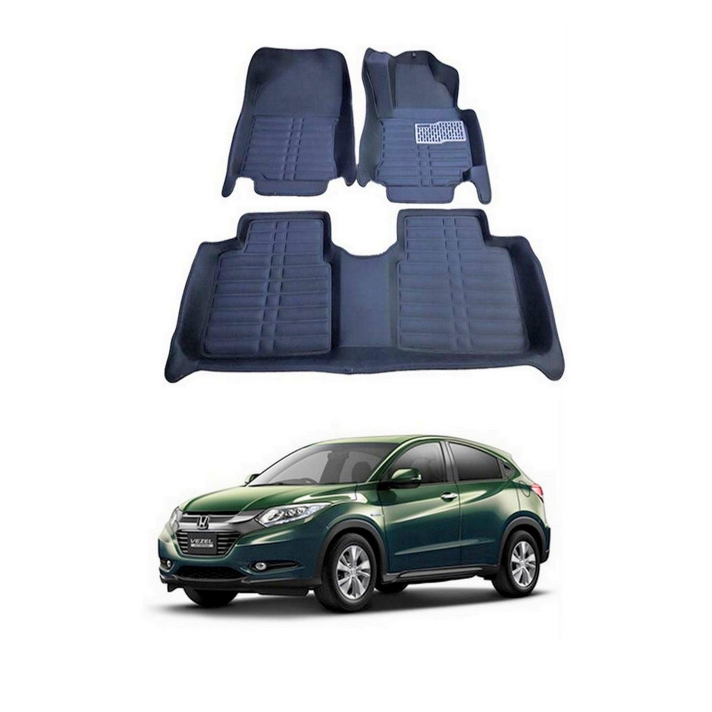 FLOOR MAT 5D STYLE FOR HONDA VEZEL - ndestore.com