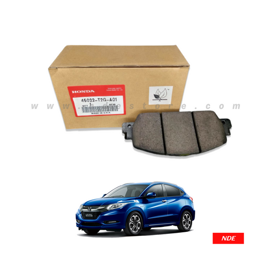 BRAKE, DISC PAD FRONT FOR HONDA VEZEL (HONDA GENUINE PART)