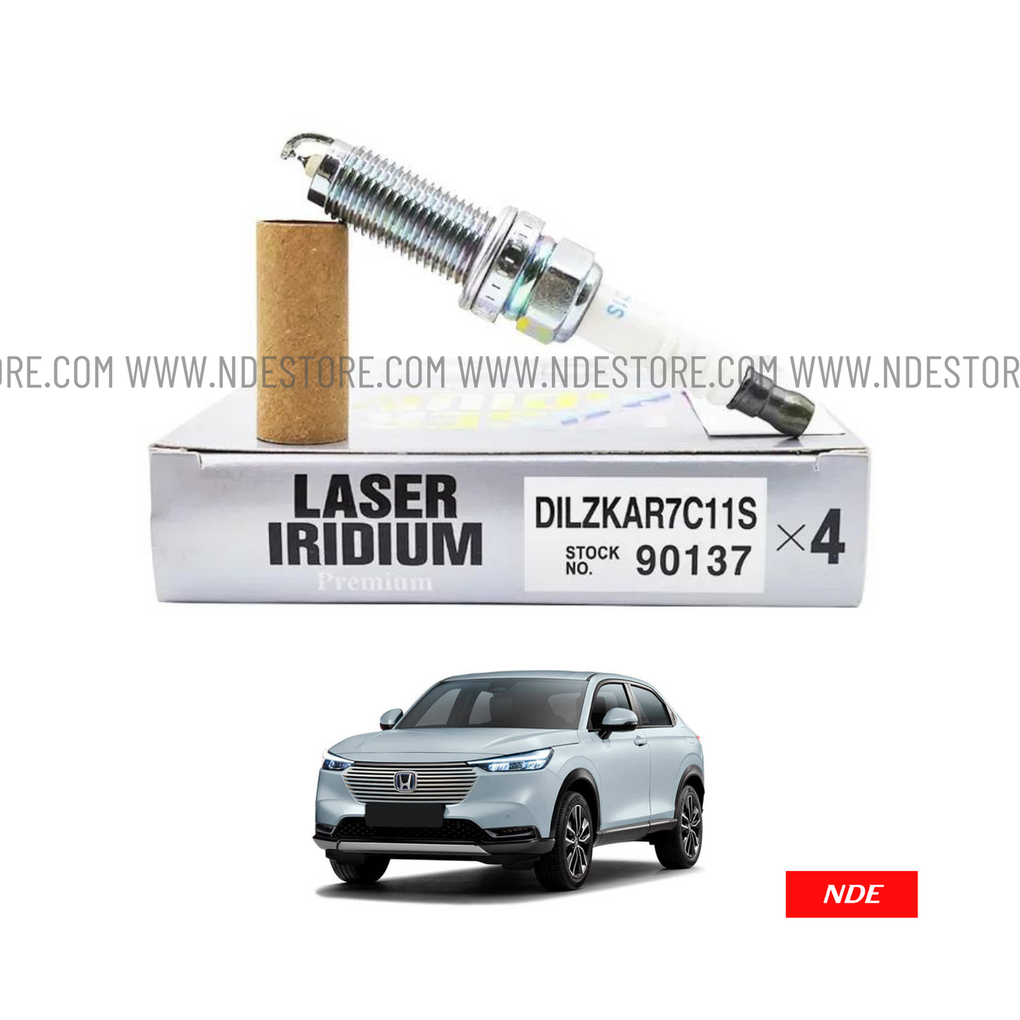 SPARK PLUG LASER IRIDIUM NGK FOR HONDA VEZEL HYBRID (2021-2024) - ndestore.com