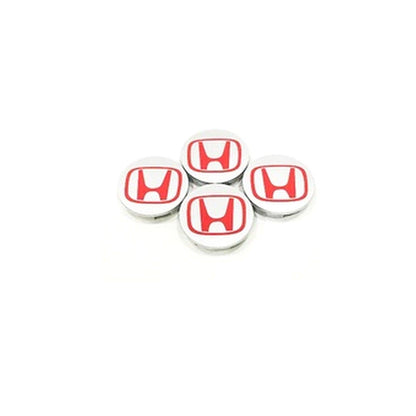 WHEEL CAP HONDA LOGO RED AND SILVER | WHEEL CENTRE CAP - ndestore.com