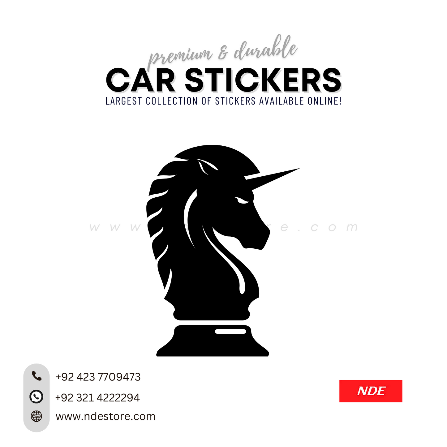 STICKER, HORSE SERIES (SKU 4222852)