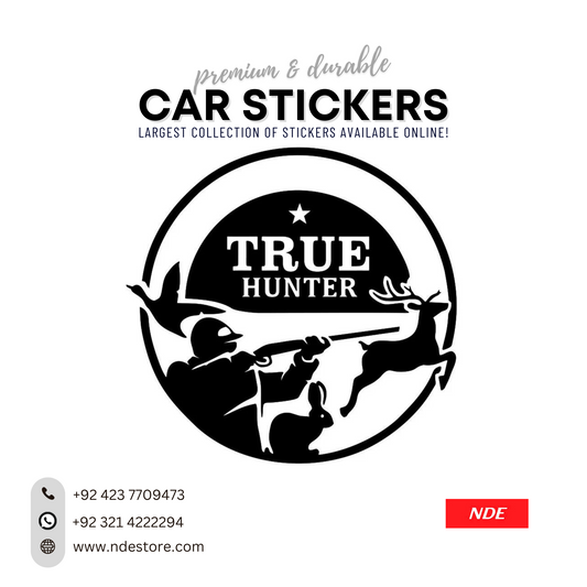 STICKER HUNTER TRUE