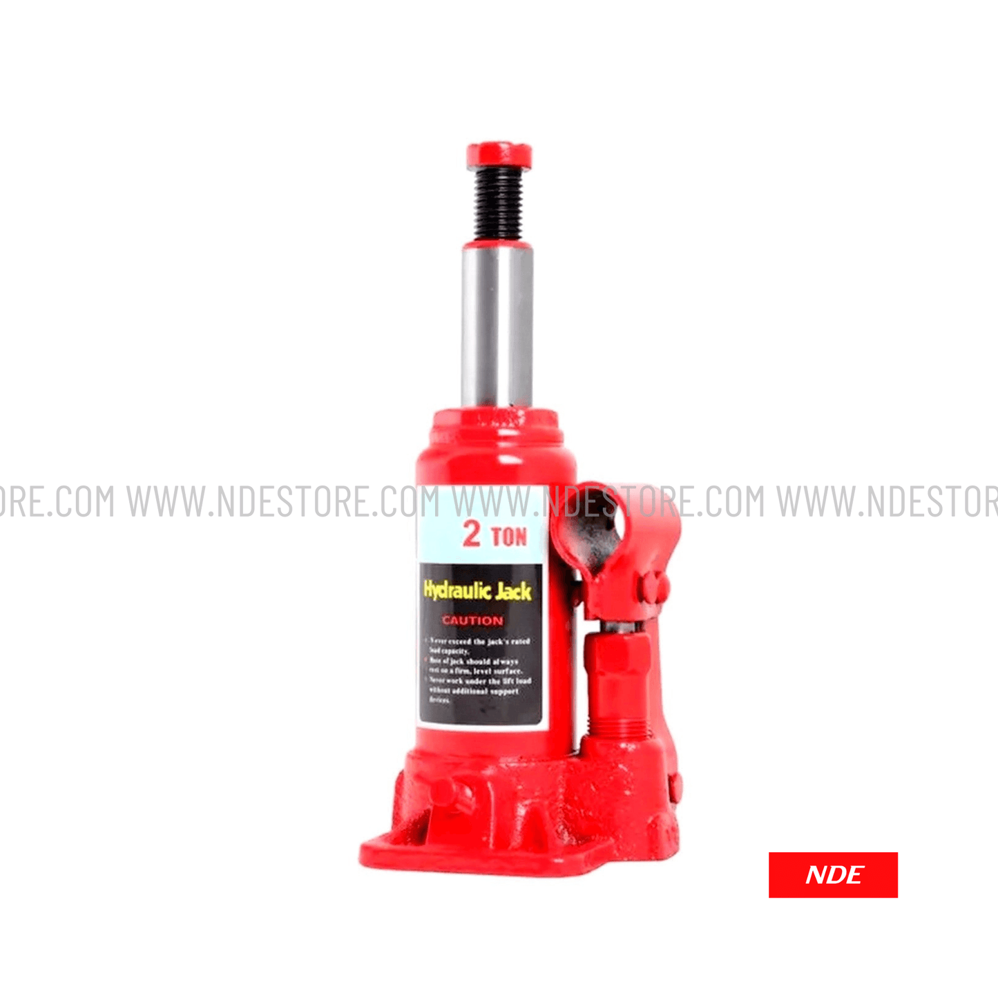 HYDRAULIC BOTTLE JACK, LOAD CAPACITY 6 TONS