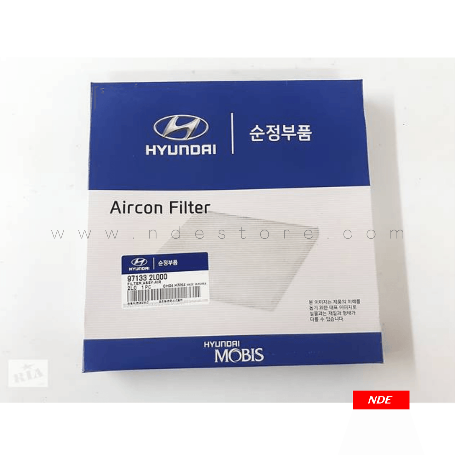 CABIN AIR FILTER AC FILTER GENUINE FOR HYUNDAI ELANTRA (HYUNDAI GENUINE PART) - ndestore.com