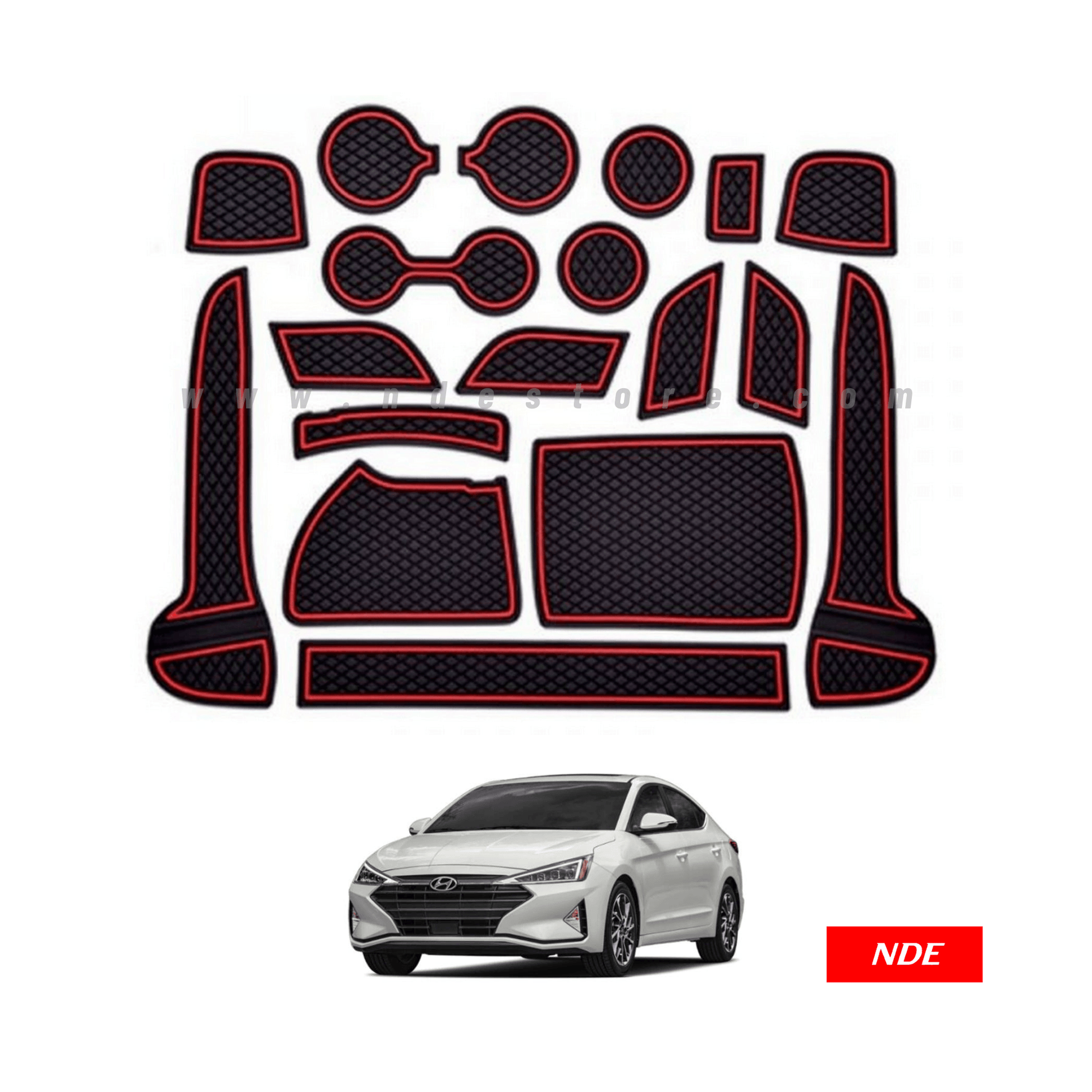 MATS INTERIOR SURFACE PROTECTION FOR HYUNDAI ELANTRA - ndestore.com