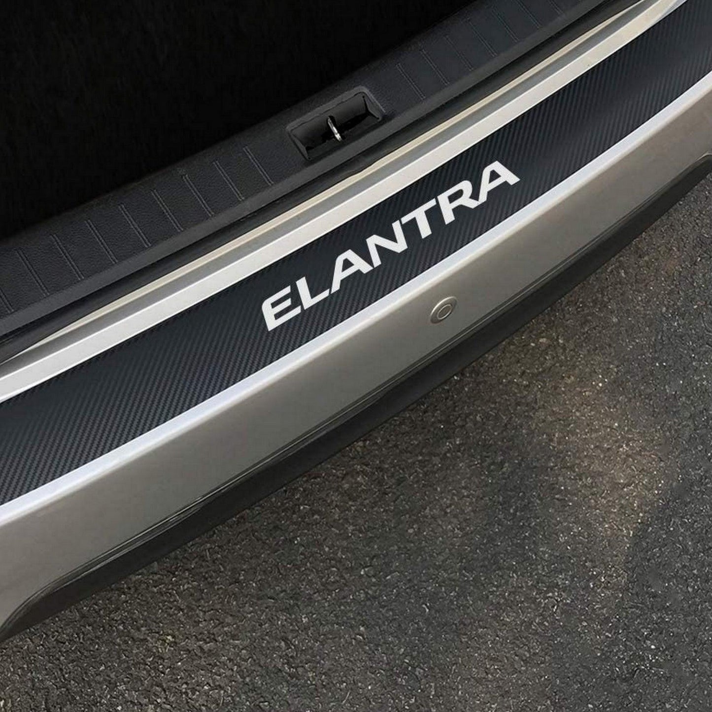 DOOR SILL AREA PROTECTION CARBON FIBER STICKER FOR HYUNDAI ELANTRA - ndestore.com