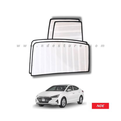 SUN SHADE WHITE WRINKLE FOR HYUNDAI ELANTRA - ndestore.com