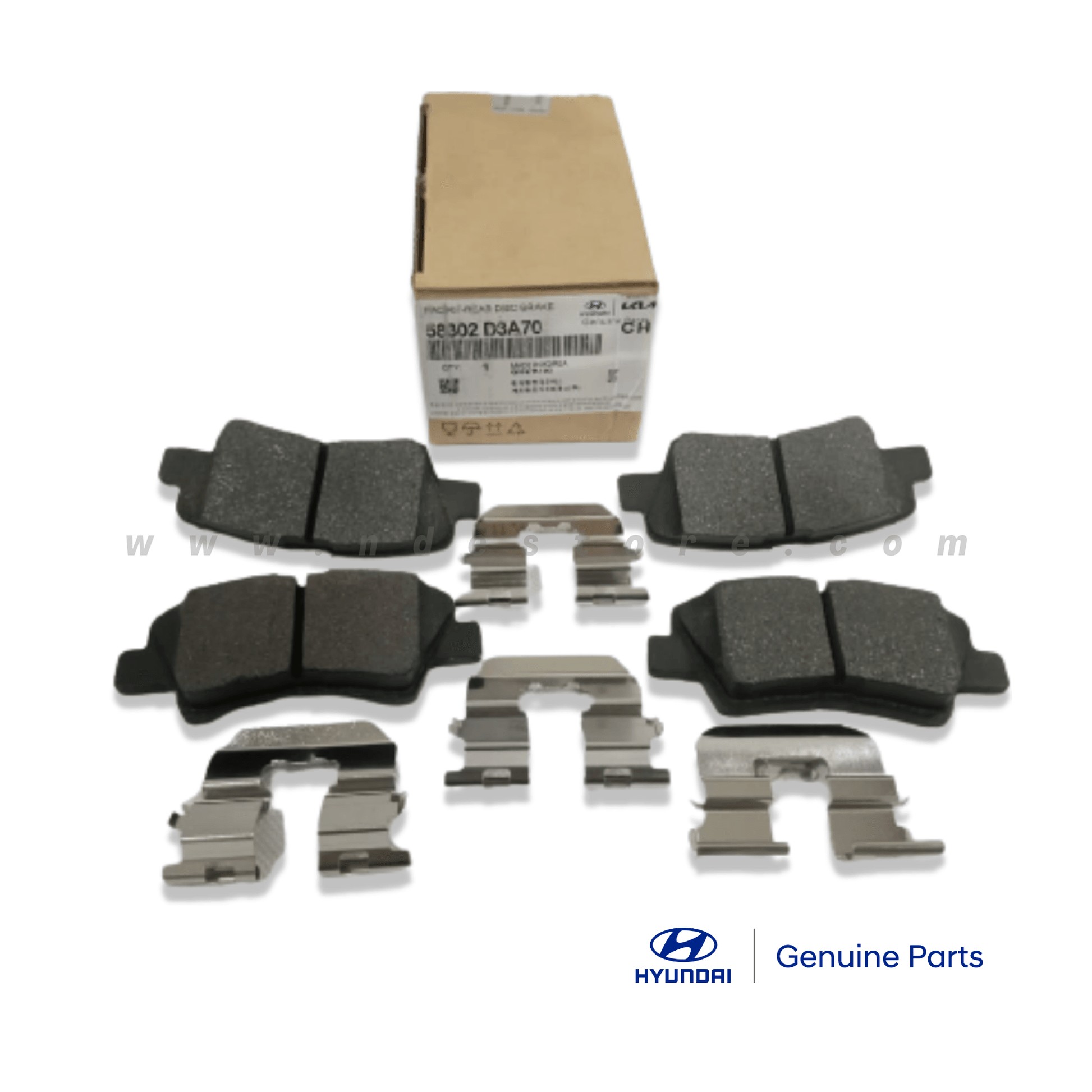 BRAKE, DISC PAD REAR FOR HYUDAI ELANTRA (HYUNDAI GENUINE PART) - ndestore.com