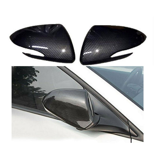 SIDE MIRROR, SIDE MIRROR COVER CARBON FIBER STYLE FOR HYUNDAI ELANTRA