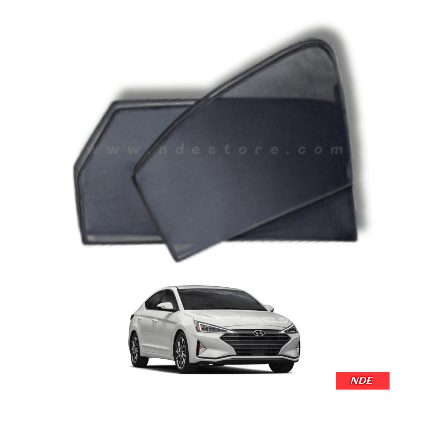 SUN SHADE CURTAIN SET XTREEME MESH FOR HYUNDAI ELANTRA - ndestore.com