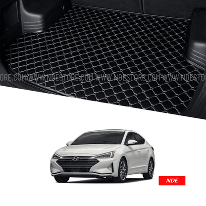 TRUNK FLOOR MAT 7D STYLE FOR HYUNDAI ELANTRA