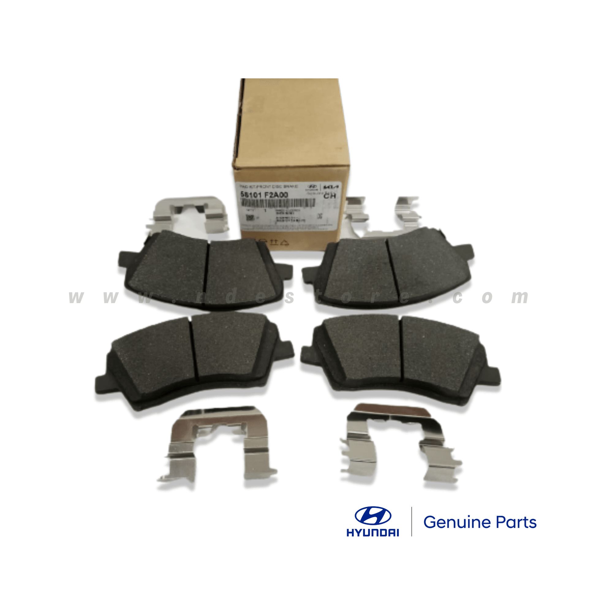 BRAKE, DISC PAD FRONT FOR HYUDAI ELANTRA (HYUNDAI GENUINE PART) - ndestore.com