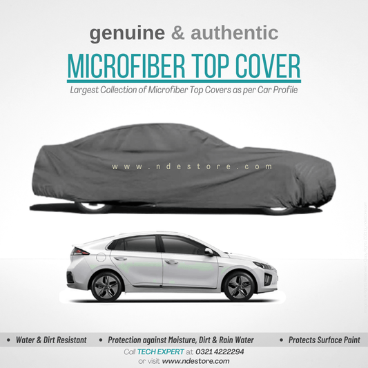 TOP COVER MICROFIBER FOR HYUNDAI IONIC - ndestore.com