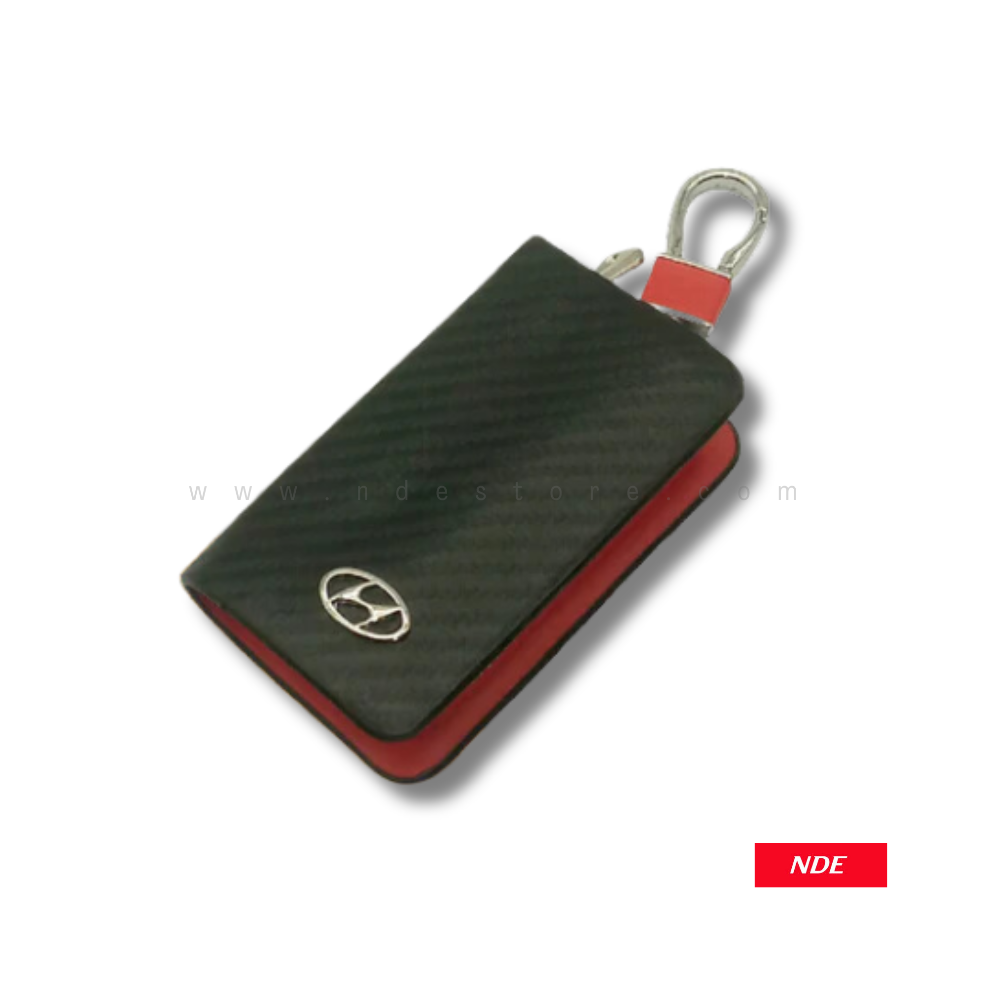 REMOTE COVER KEY POUCH PREMIUM LEATHER MATERIAL WITH HYUNDAI LOGO (MADE IN CHINA)