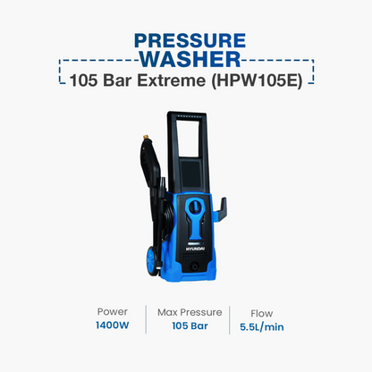 PRESSURE WASHER 105 BAR EXTREME HYUNDAI