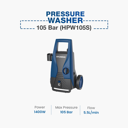 PRESSURE WASHER 105 BAR HYUNDAI - ndestore.com