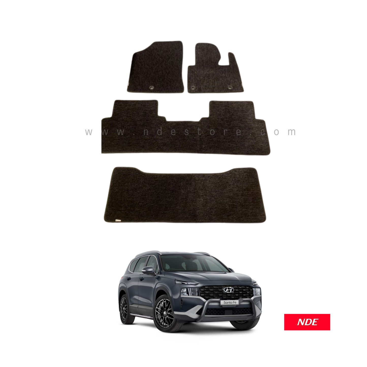 FLOOR MAT GRASS COIL TYPE FOR HYUNDAI SANTA FE