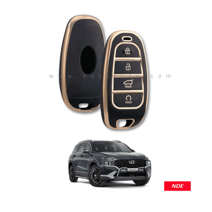 KEY COVER PREMIUM QUALITY TPU STYLE FOR HYUNDAI SANTA FE