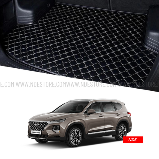 TRUNK FLOOR MAT 7D STYLE FOR HYUNDAI SANTA FE