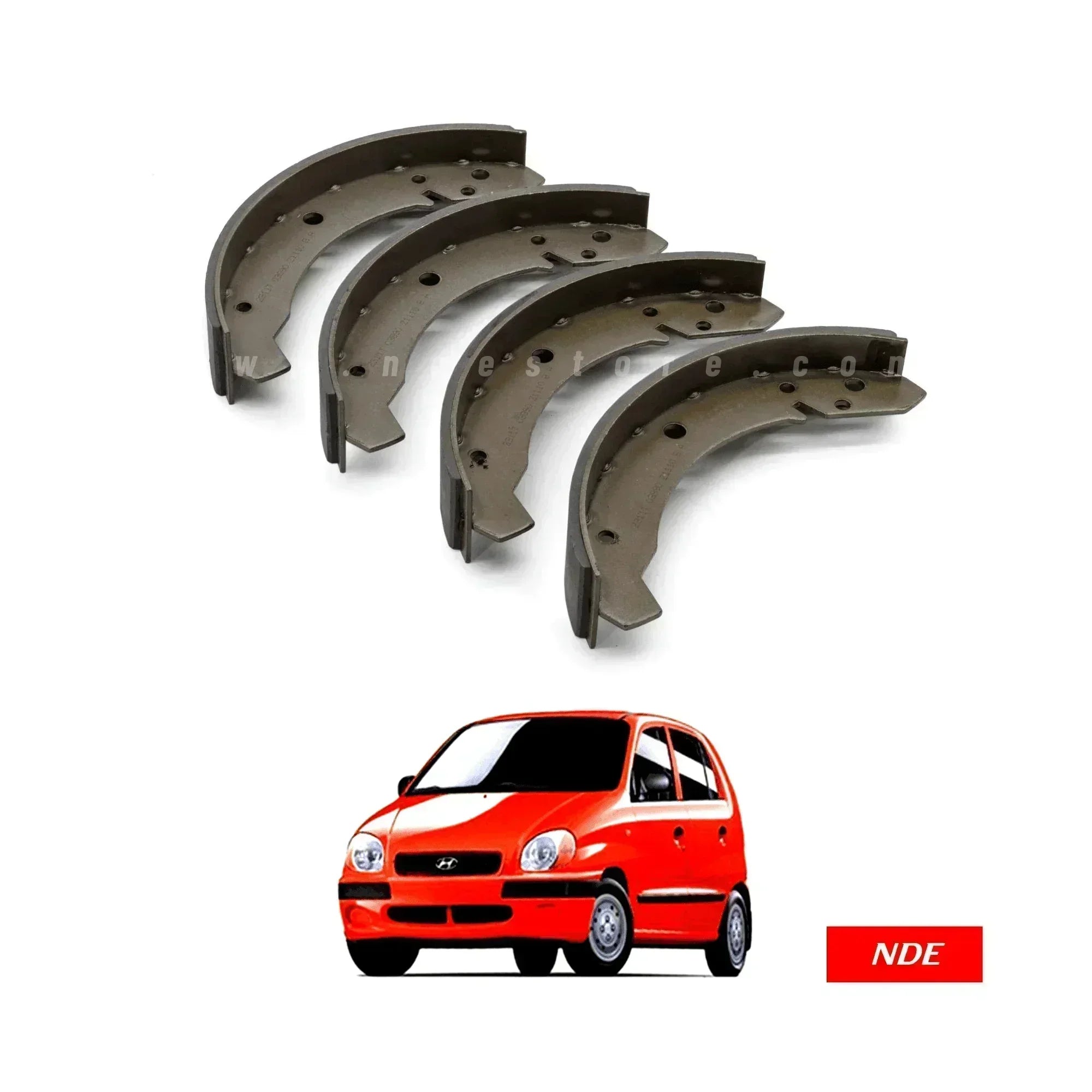 BRAKE, BRAKE SHOE SET REAR FOR HYUNDAI SANTRO NDE STORE
