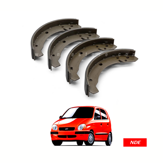 BRAKE, BRAKE SHOE SET REAR FOR HYUNDAI SANTRO - ndestore.com