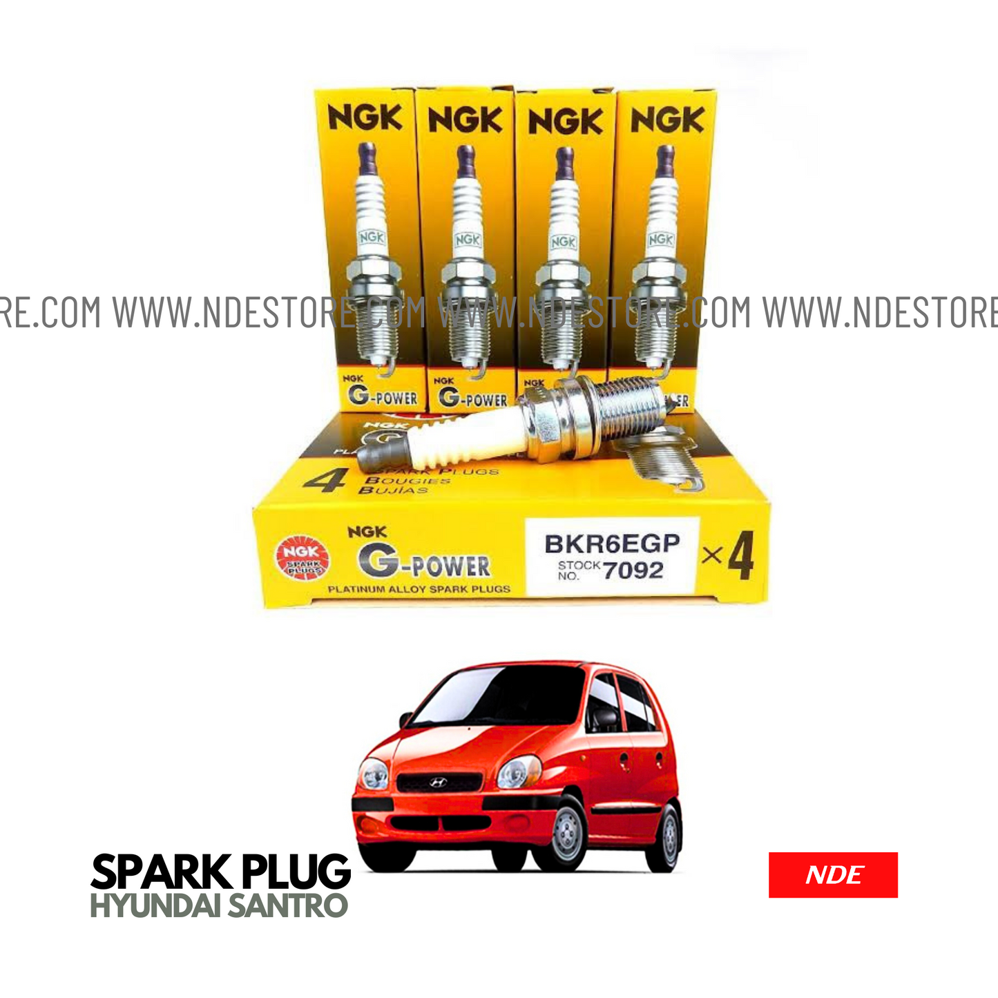 SPARK PLUG NGK G POWER FOR HYUNDAI SANTRO