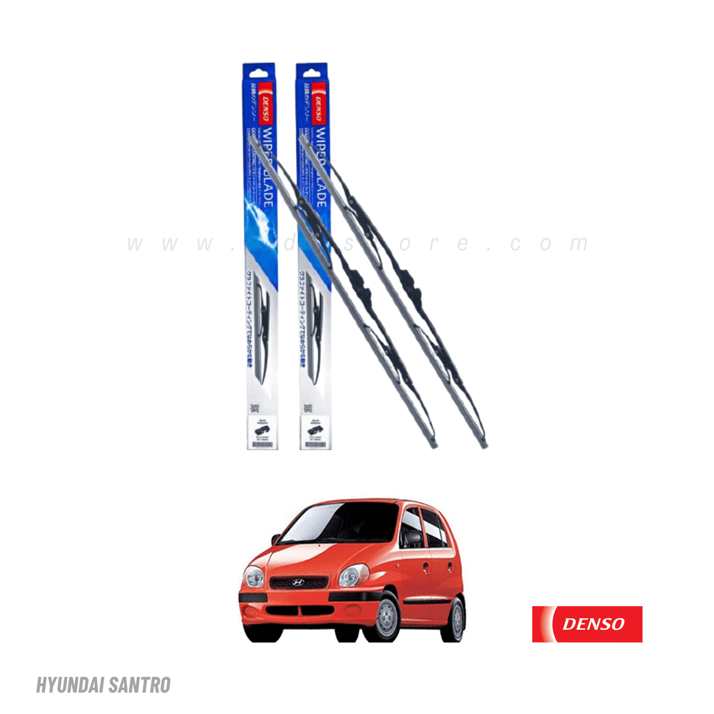 WIPER BLADE DENSO STANDARD TYPE FOR HYUNDAI SANTRO - ndestore.com