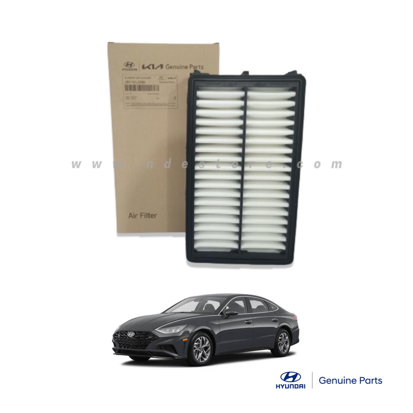 AIR FILTER ELEMENT HYUNDAI GENUINE FOR HYUNDAI SONATA (HYUNDAI GENUINE PART)