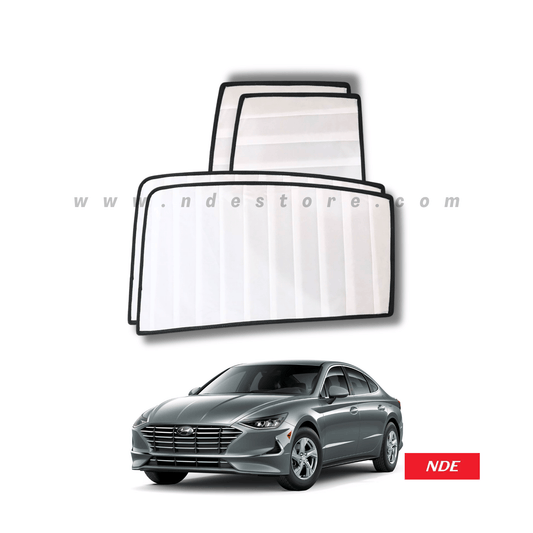 SUN SHADE WHITE WRINKLE FOR HYUNDAI SONATA - ndestore.com