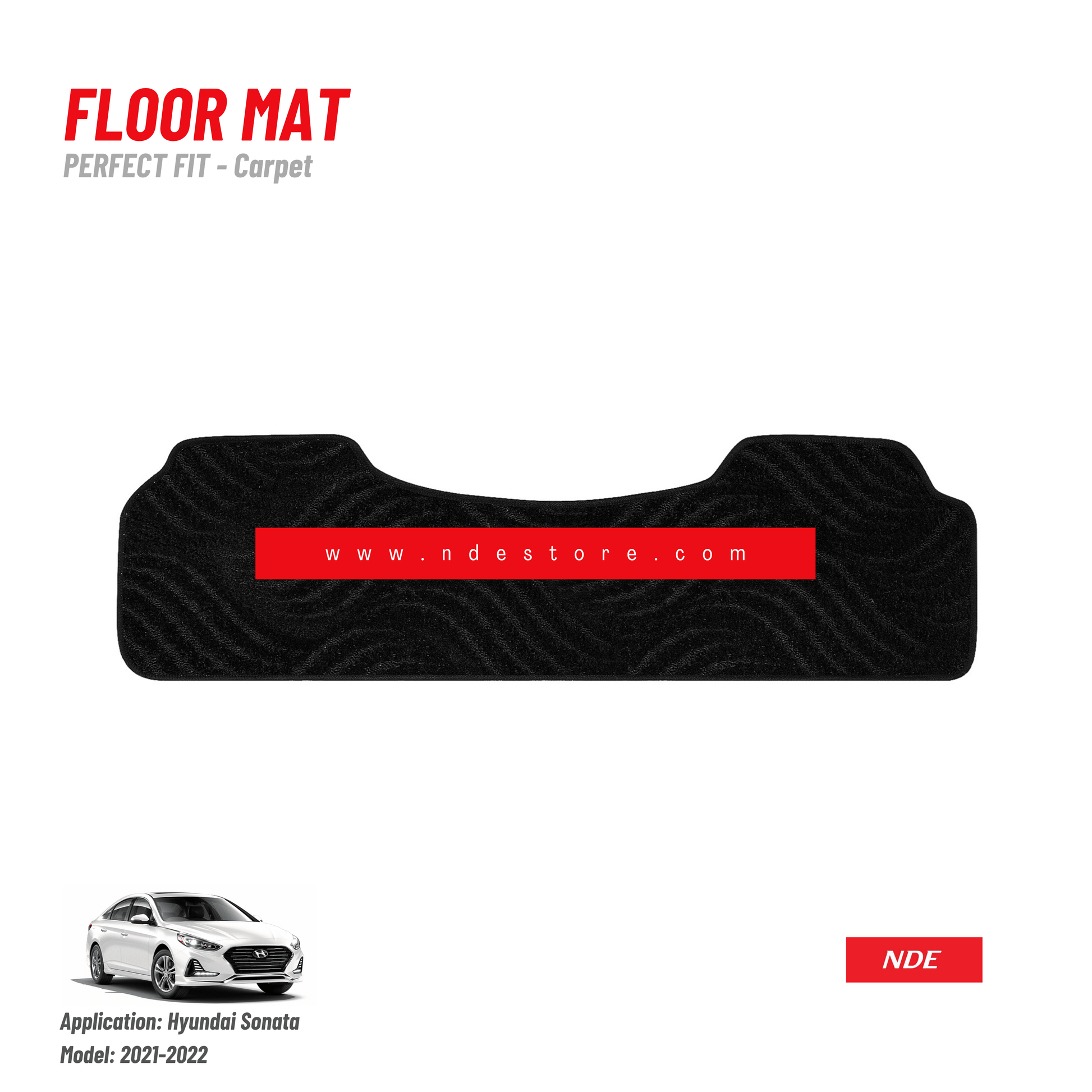 FLOOR MAT PREMIUM QUALITY FOR HYUNDAI SONATA - ndestore.com