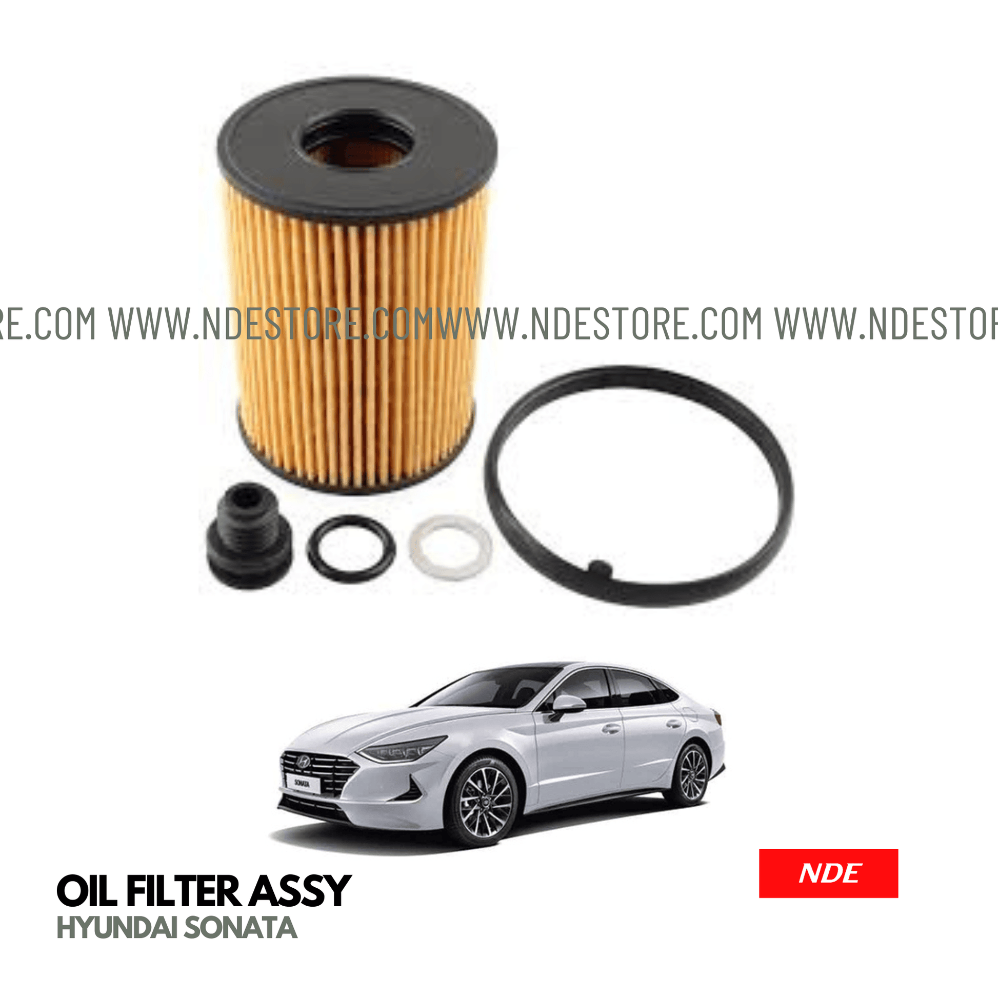 FILTER, OIL FILTER GENUINE FOR HYUNDAI SONATA (HYUNDAI GENUINE PART) - ndestore.com