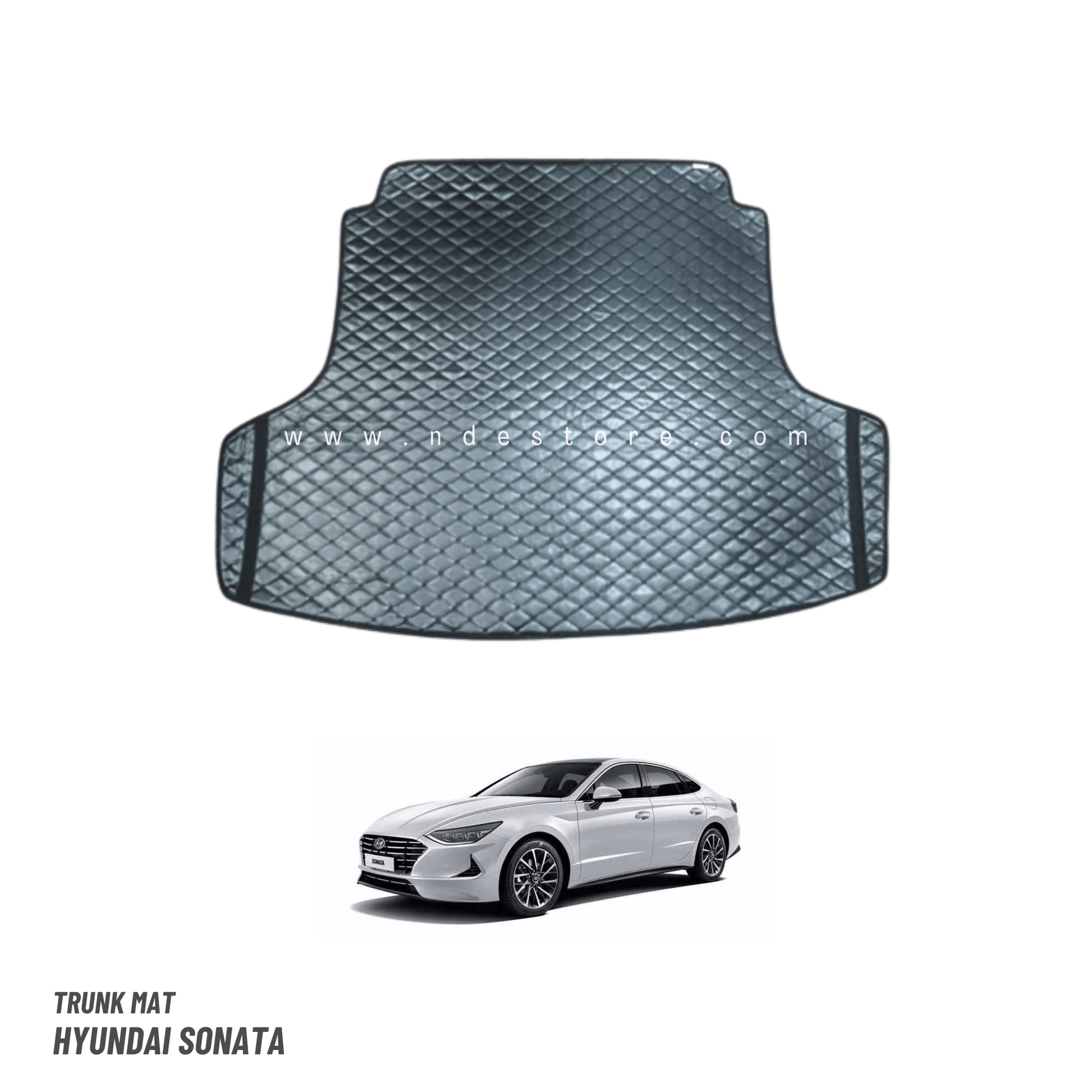 TRUNK FLOOR MAT 7D STYLE FOR HYUNDAI SONATA - ndestore.com