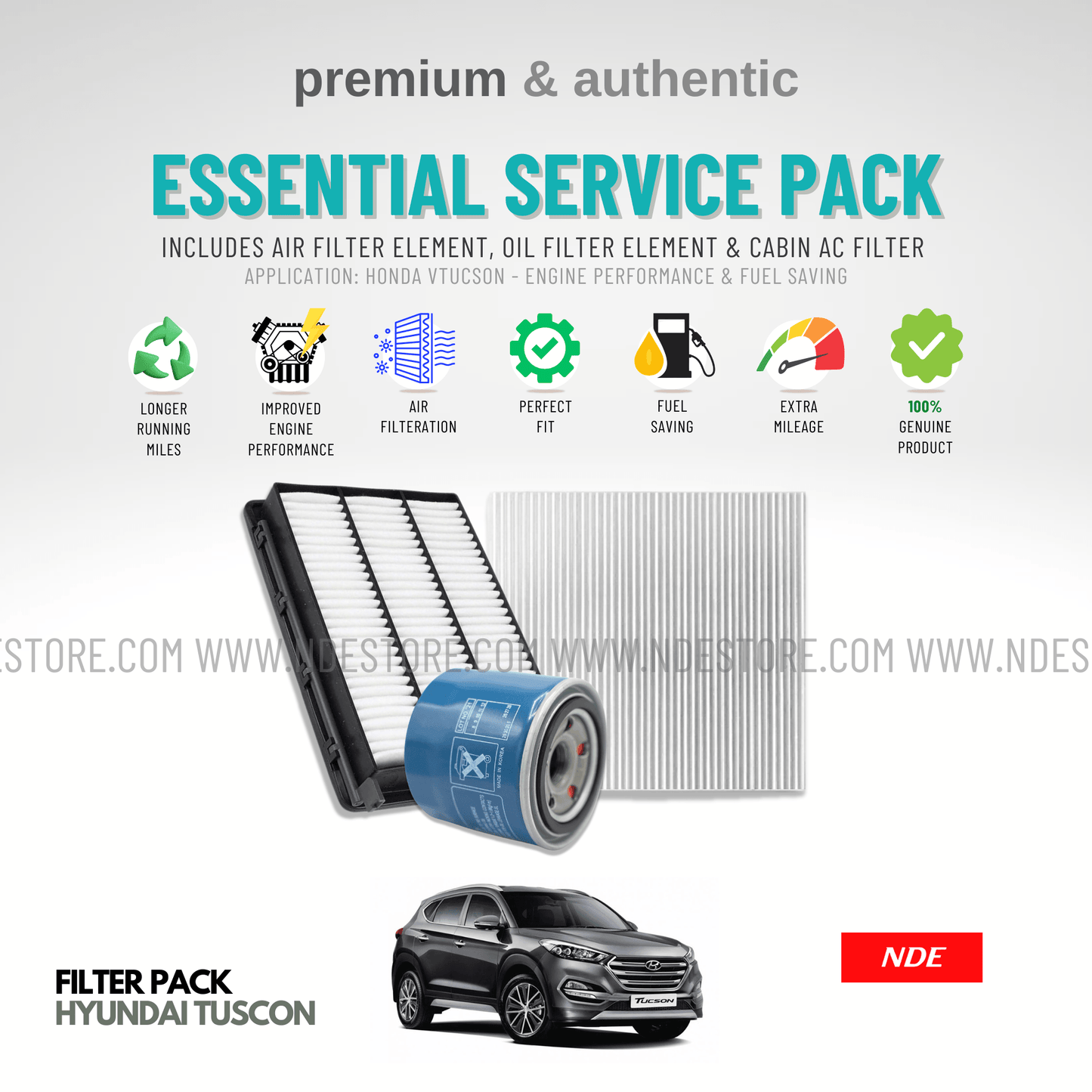 ESSENTIAL FILTER PACK FOR HYUNDAI TUCSON - ndestore.com