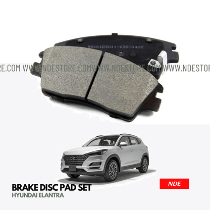 BRAKE, DISC PAD FRONT FOR HYUDAI TUCSON (HYUNDAI GENUINE PART) - ndestore.com