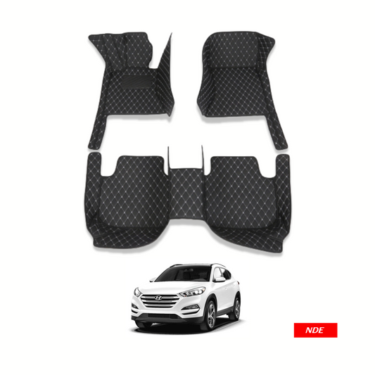 FLOOR MAT 7D STYLE FOR HYUNDAI TUCSON (2019-2023)