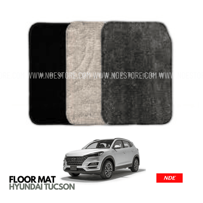 FLOOR MATS PREMIUM QUALITY FOR HYUNDAI TUCSON (2019-2024) - ndestore.com