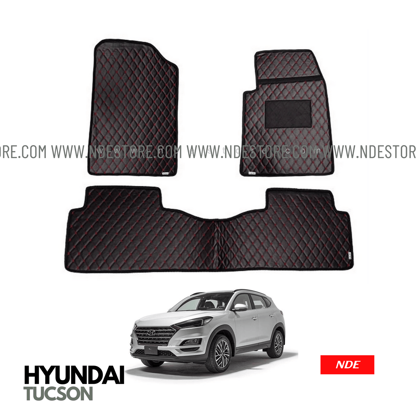 FLOOR MAT FLAT 7D STYLE FOR HYUNDAI TUCSON - ndestore.com